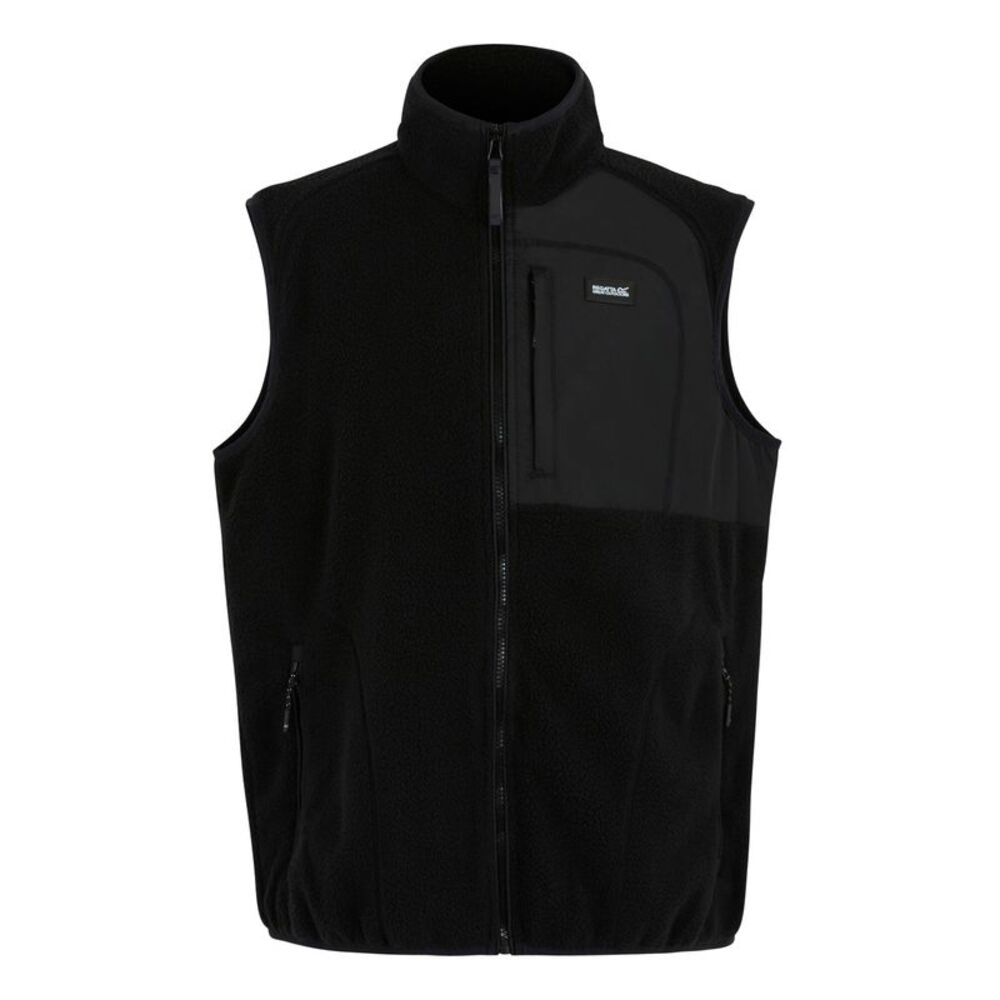 Regatta Mens Frankie Borg Body Warmer / Black